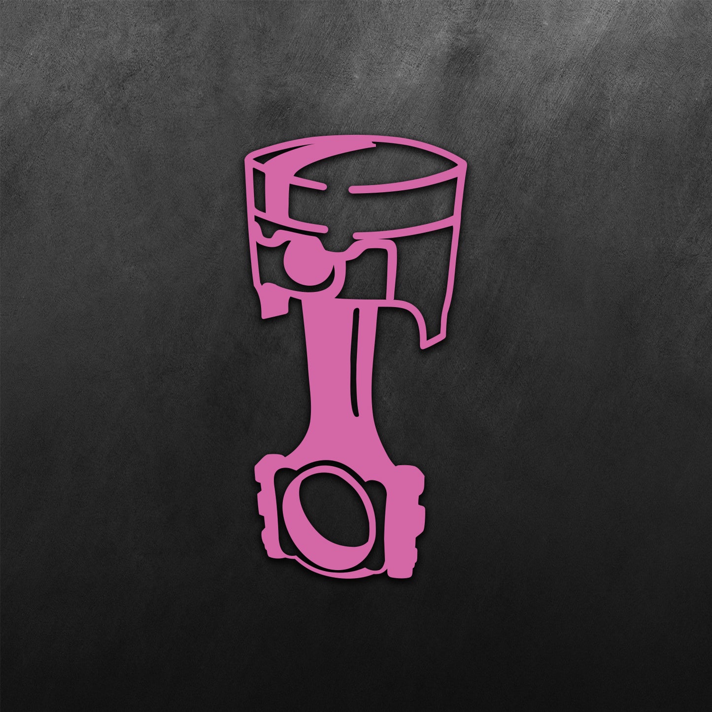 Single Piston Sticker