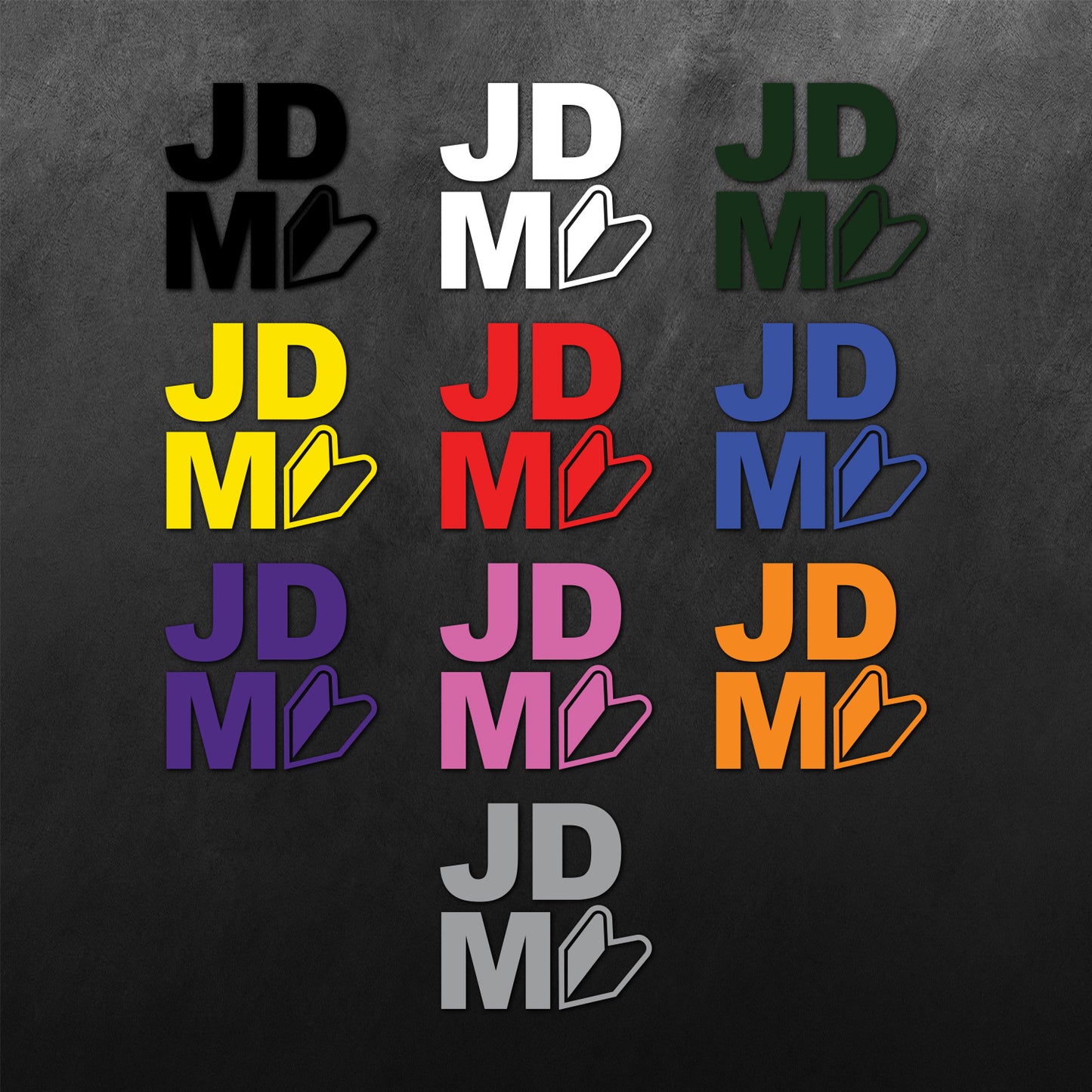 JDM Logo Sticker