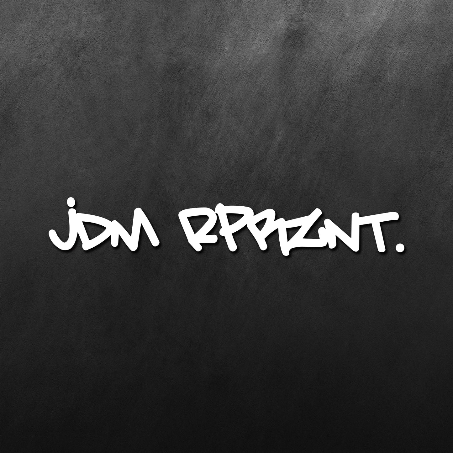 JDM P Sticker