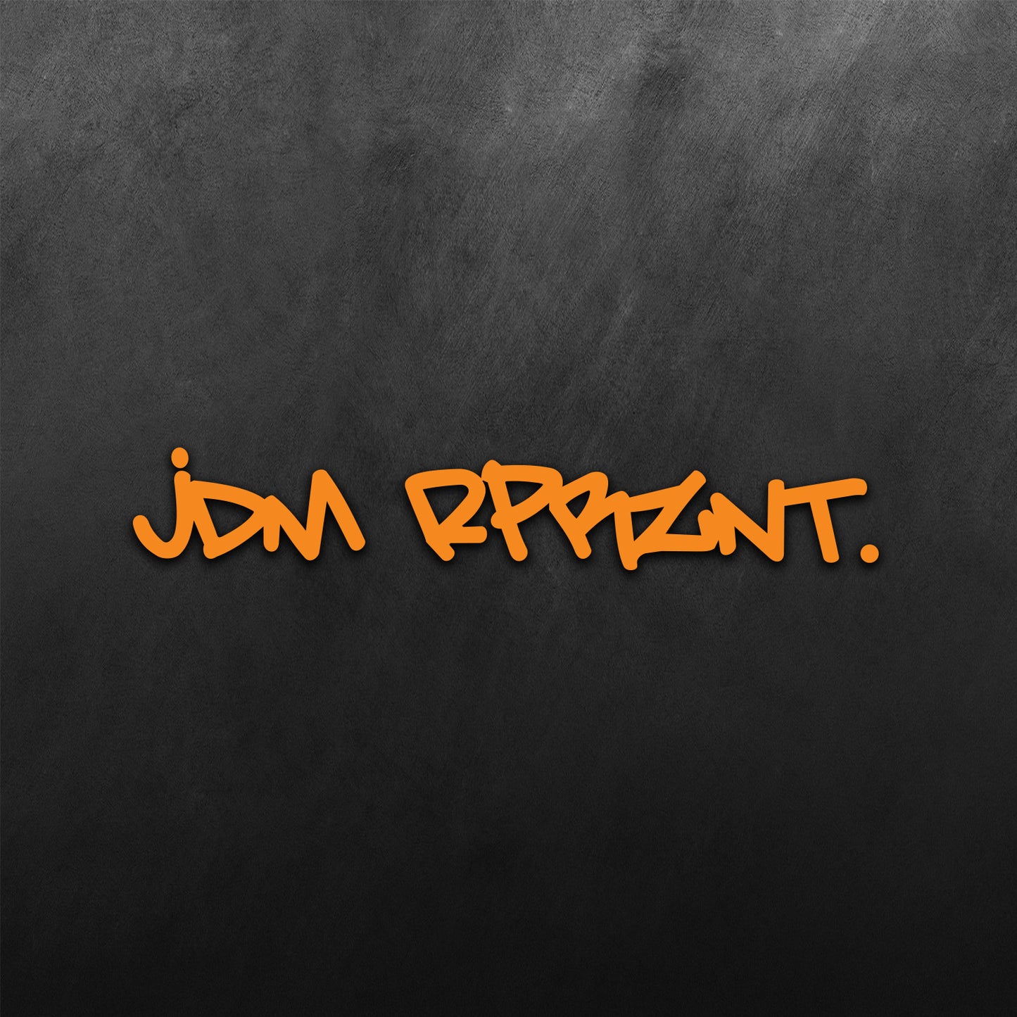 JDM P Sticker