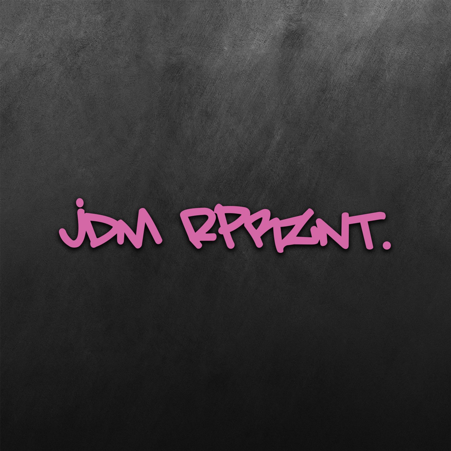 JDM P Sticker
