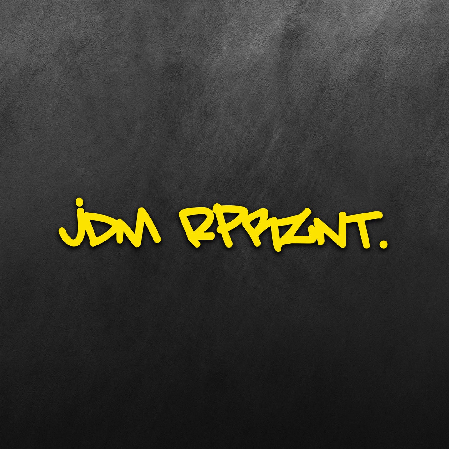 JDM P Sticker