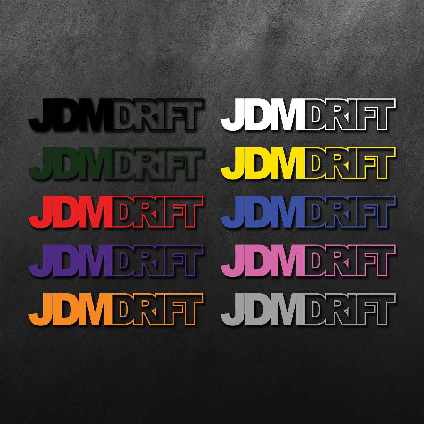 Jdmdrift Sticker