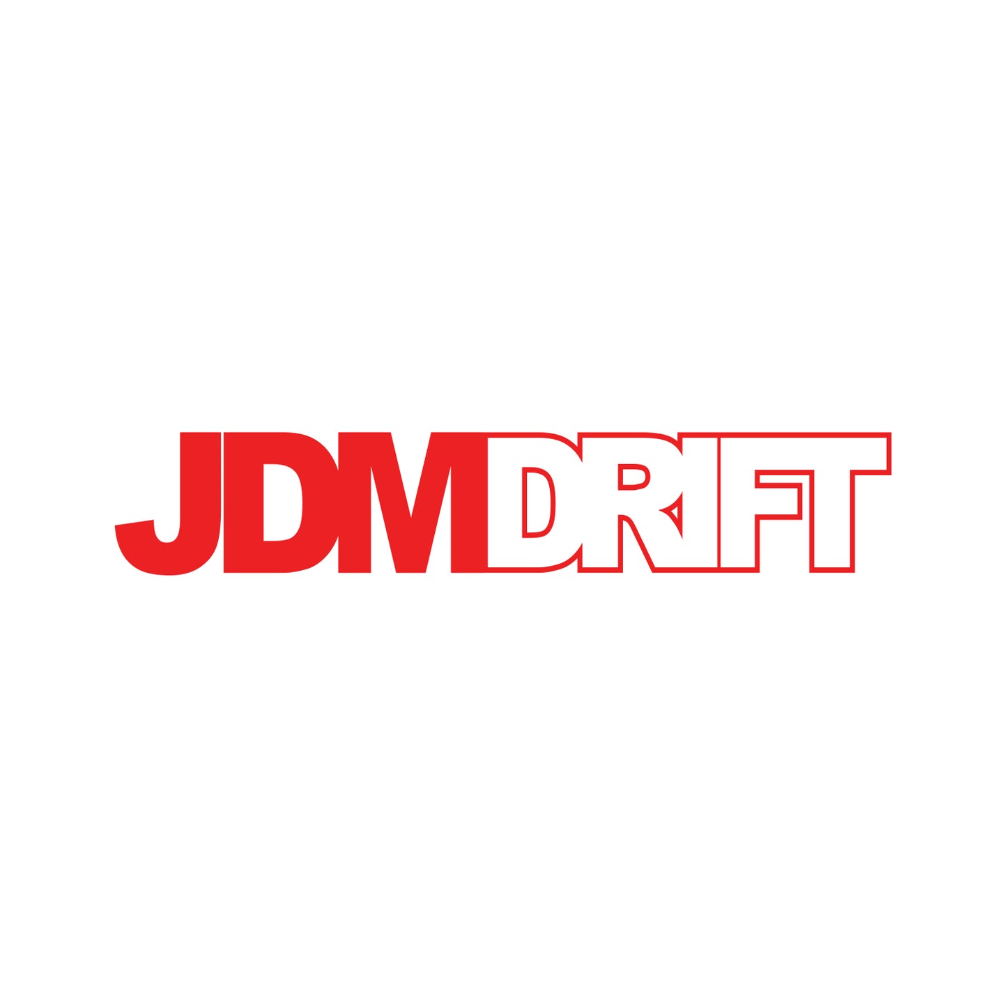 Jdmdrift Sticker