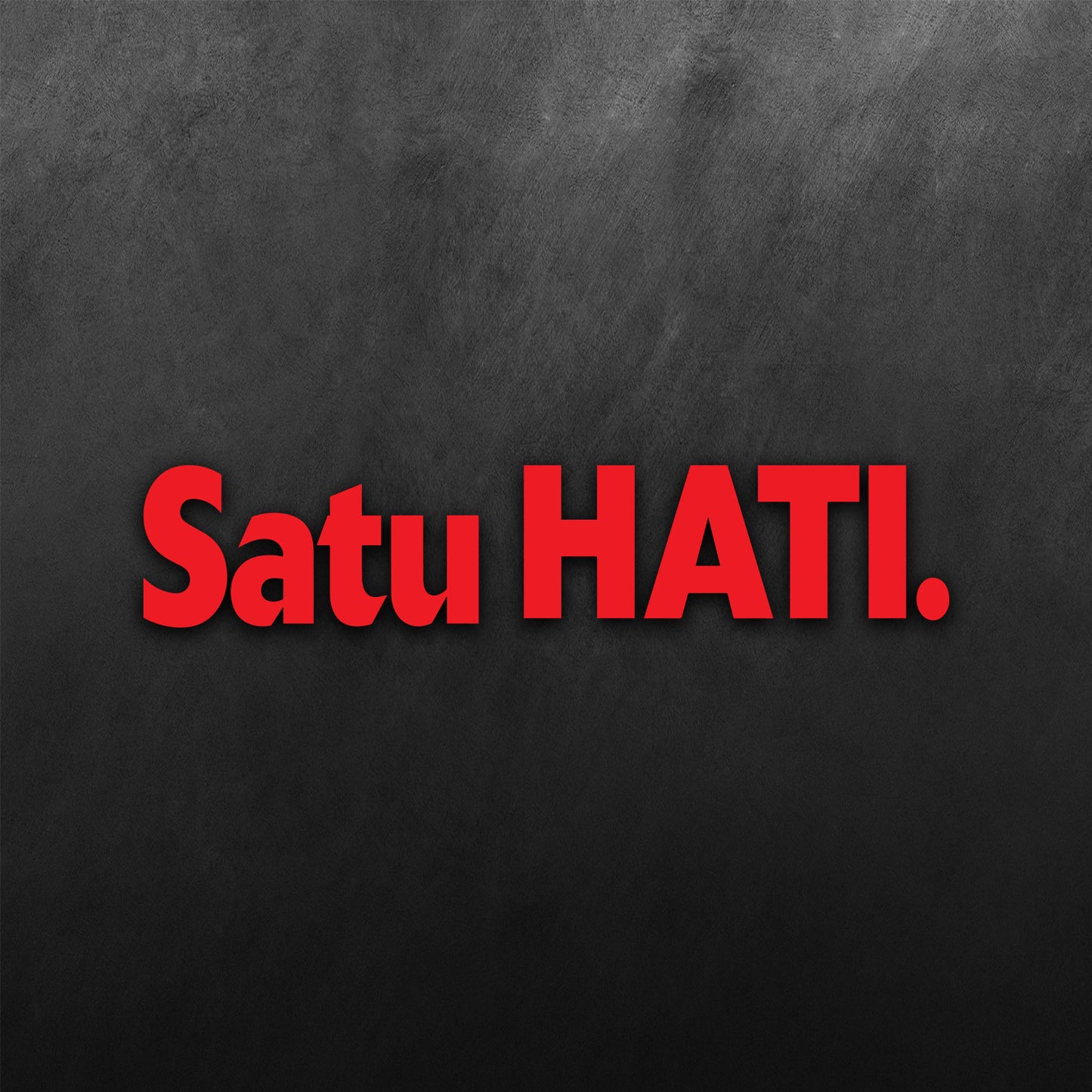 Satu Hati for Honda Sticker