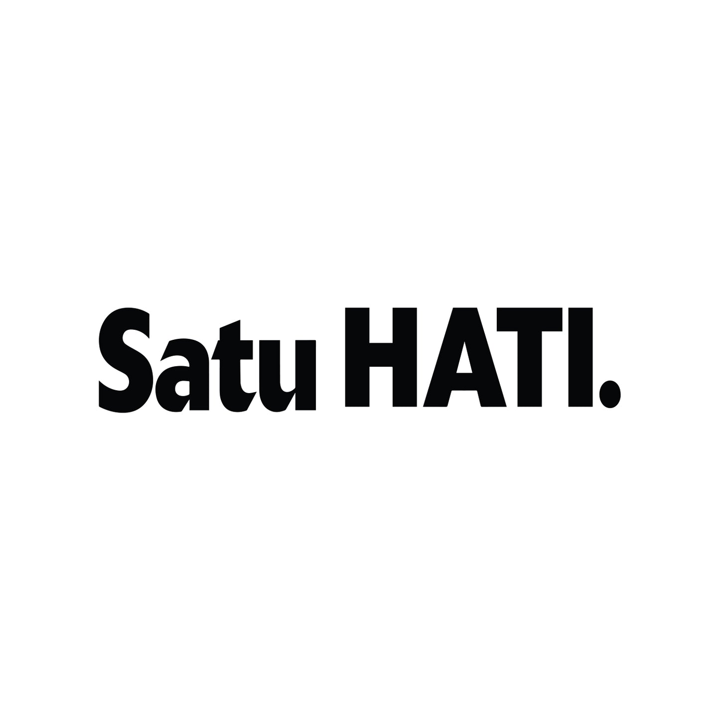Satu Hati for Honda Sticker