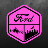 Adventure Sticker for Ford