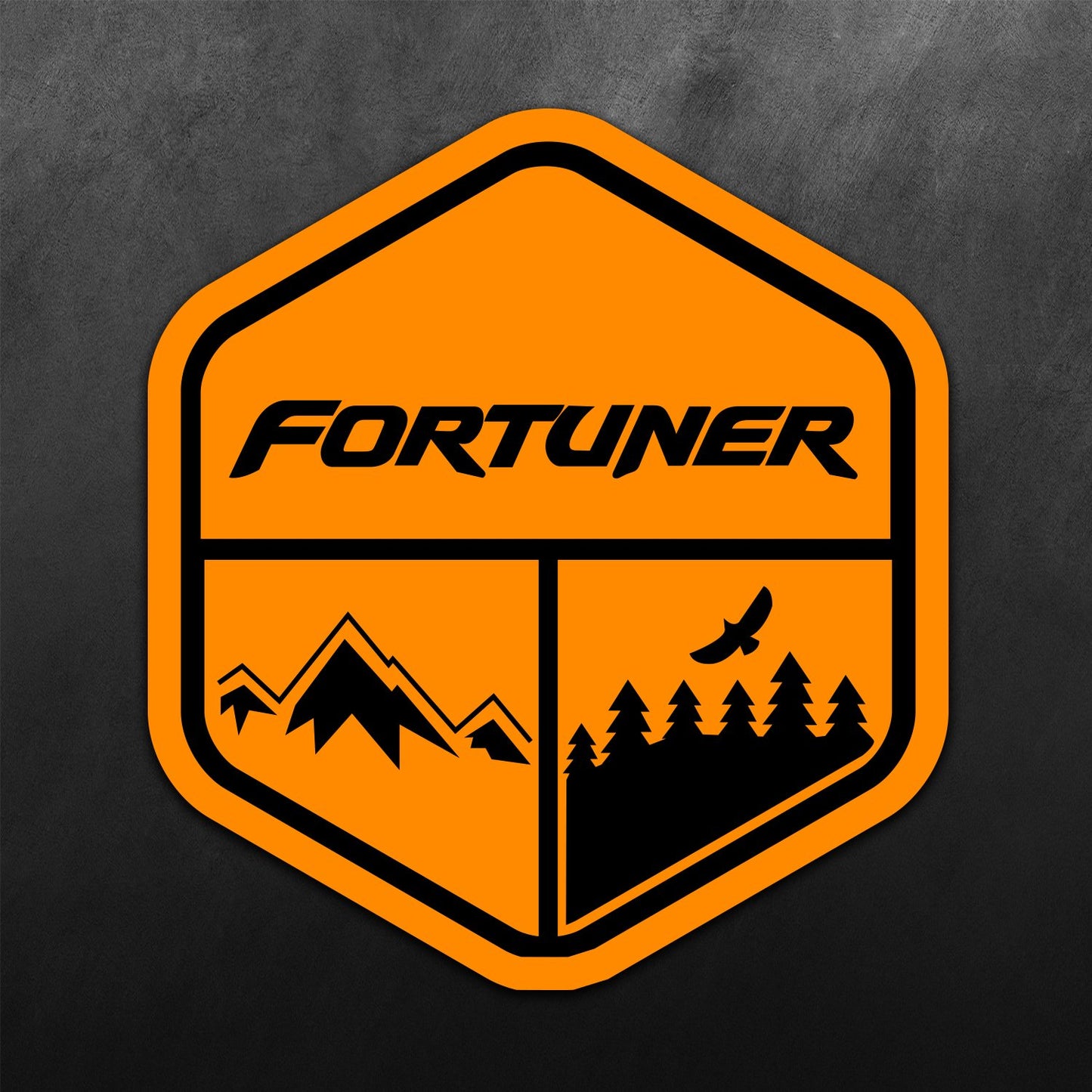 Adventure Sticker for Fortuner