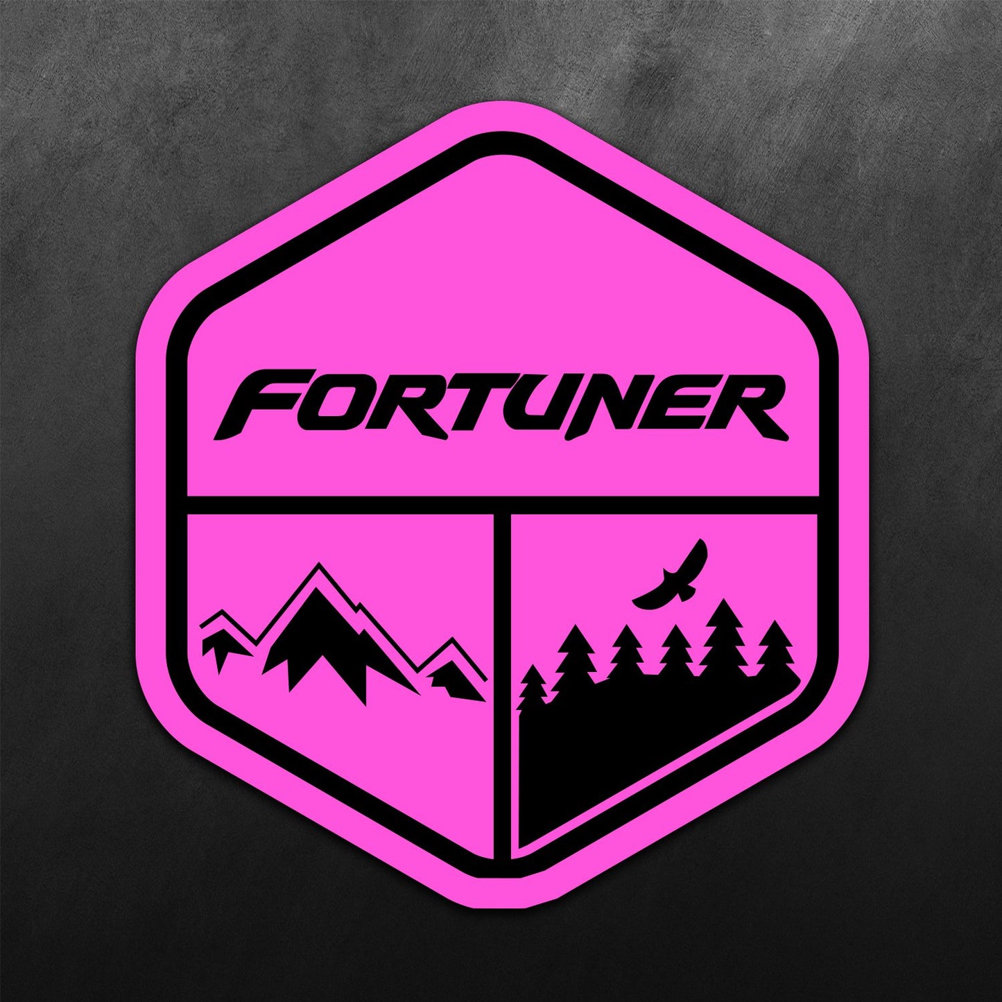 Adventure Sticker for Fortuner