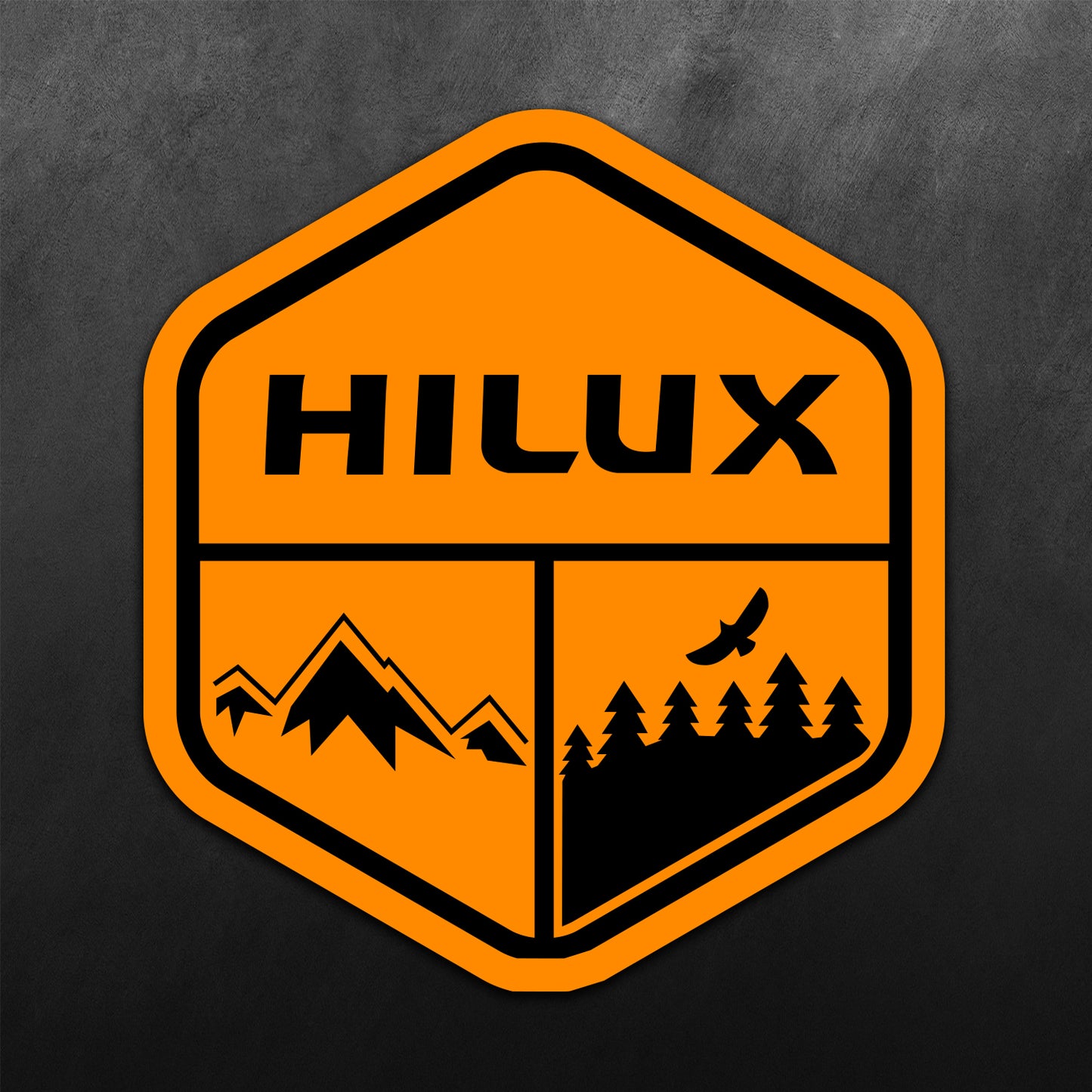Adventure Sticker for Hilux