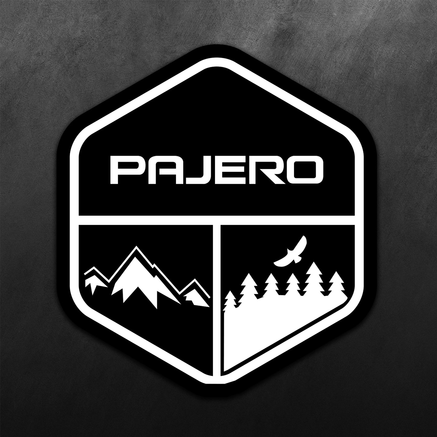 Adventure Sticker for Mitsubishi Pajero