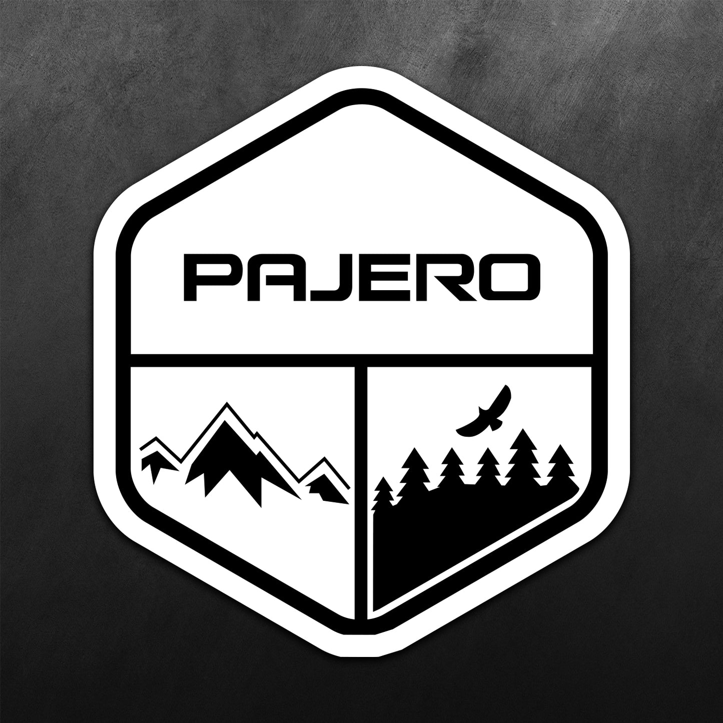 Adventure Sticker for Mitsubishi Pajero
