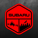 Adventure Sticker for Subaru