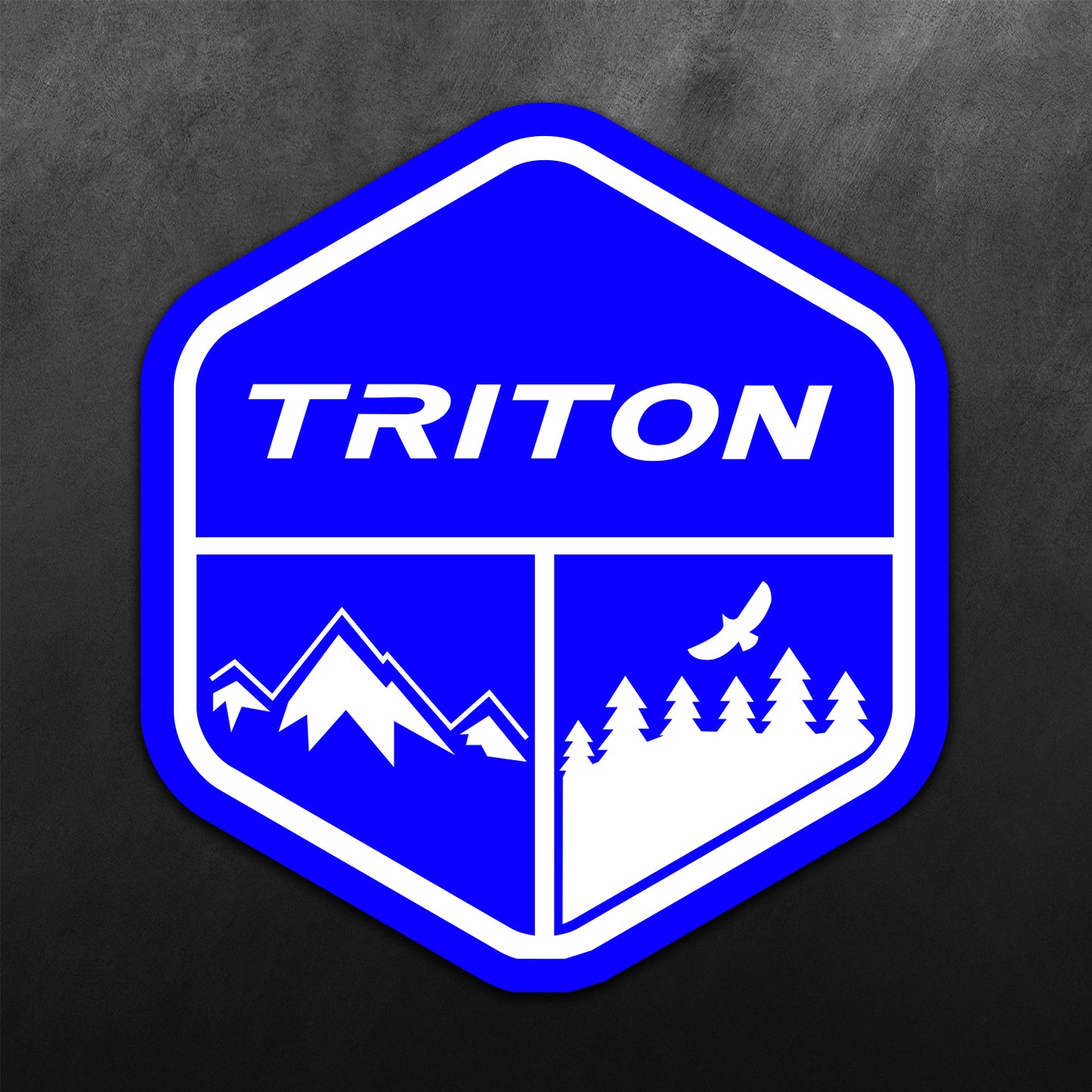 Adventure Sticker for Triton