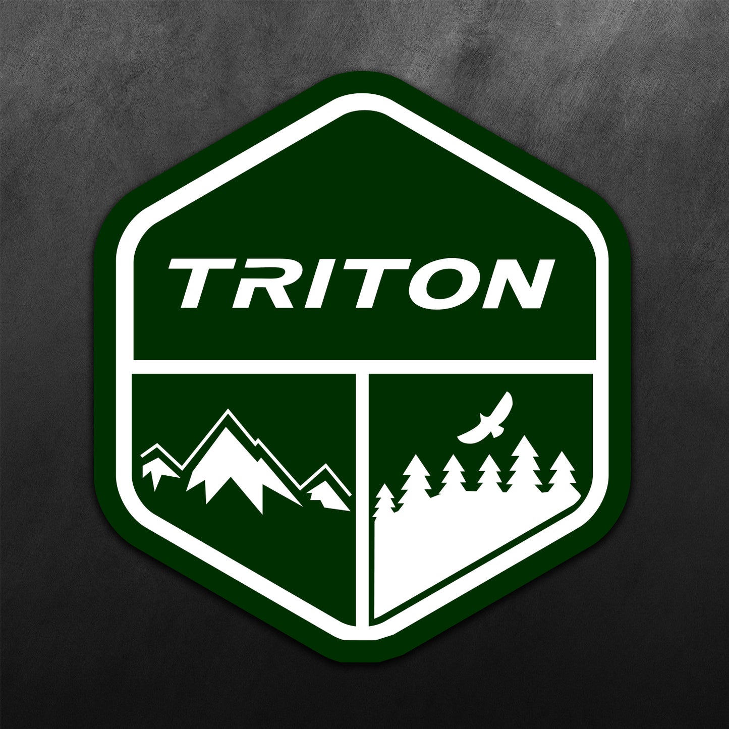 Adventure Sticker for Triton
