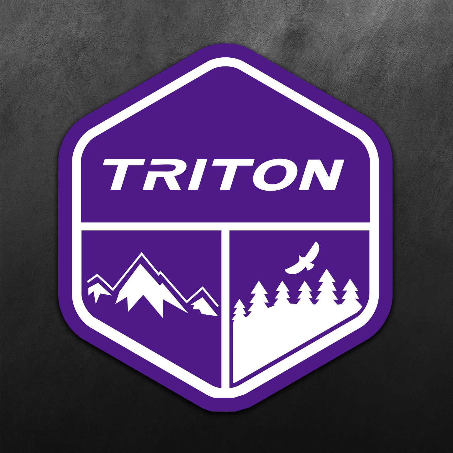 Adventure Sticker for Triton