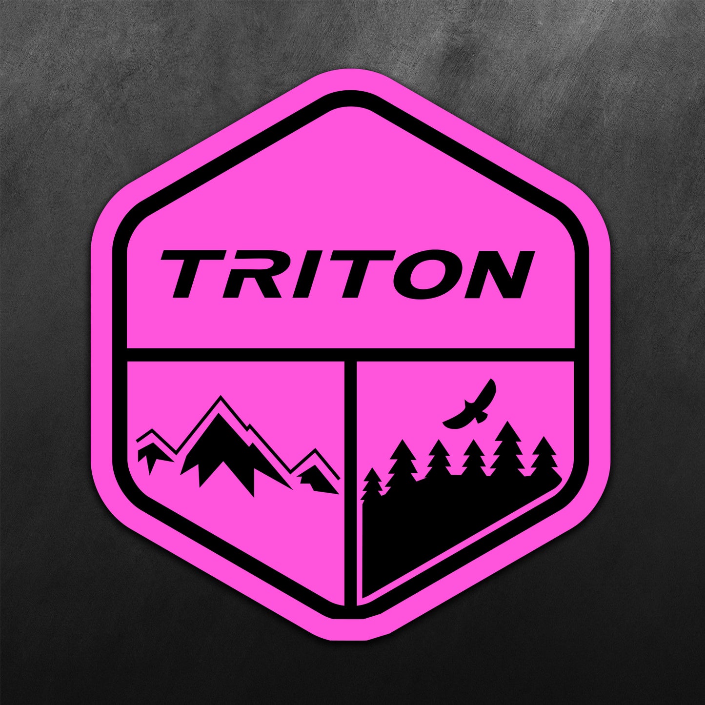 Adventure Sticker for Triton