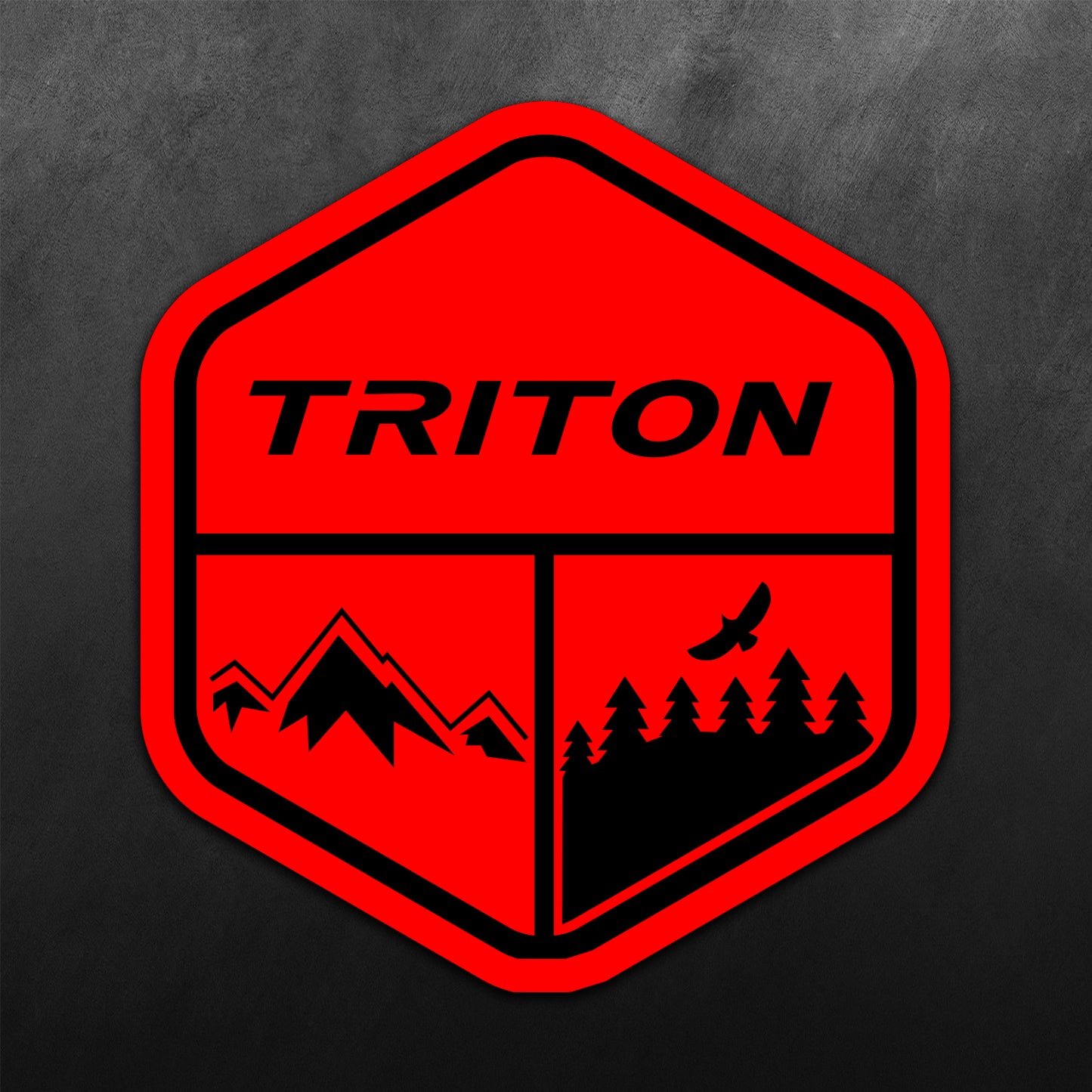 Adventure Sticker for Triton
