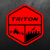 Adventure Sticker for Triton