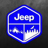 Adventure Sticker for Jeep