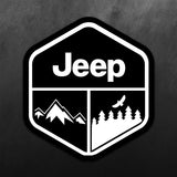 Adventure Sticker for Jeep
