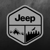 Adventure Sticker for Jeep