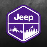 Adventure Sticker for Jeep