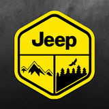 Adventure Sticker for Jeep