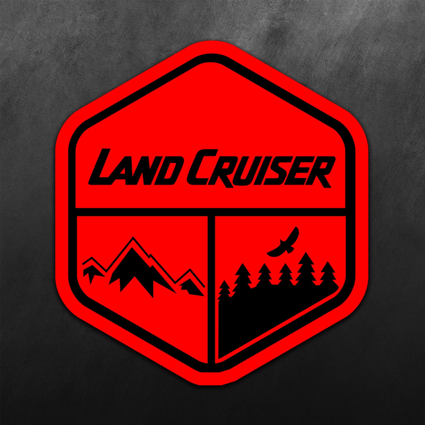 Adventure Sticker for Land Cruiser