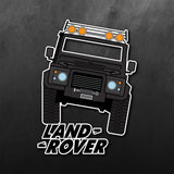 Flexing Pose Sticker For Land Rover
