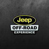 Off Road Experience Sticker for Jeep