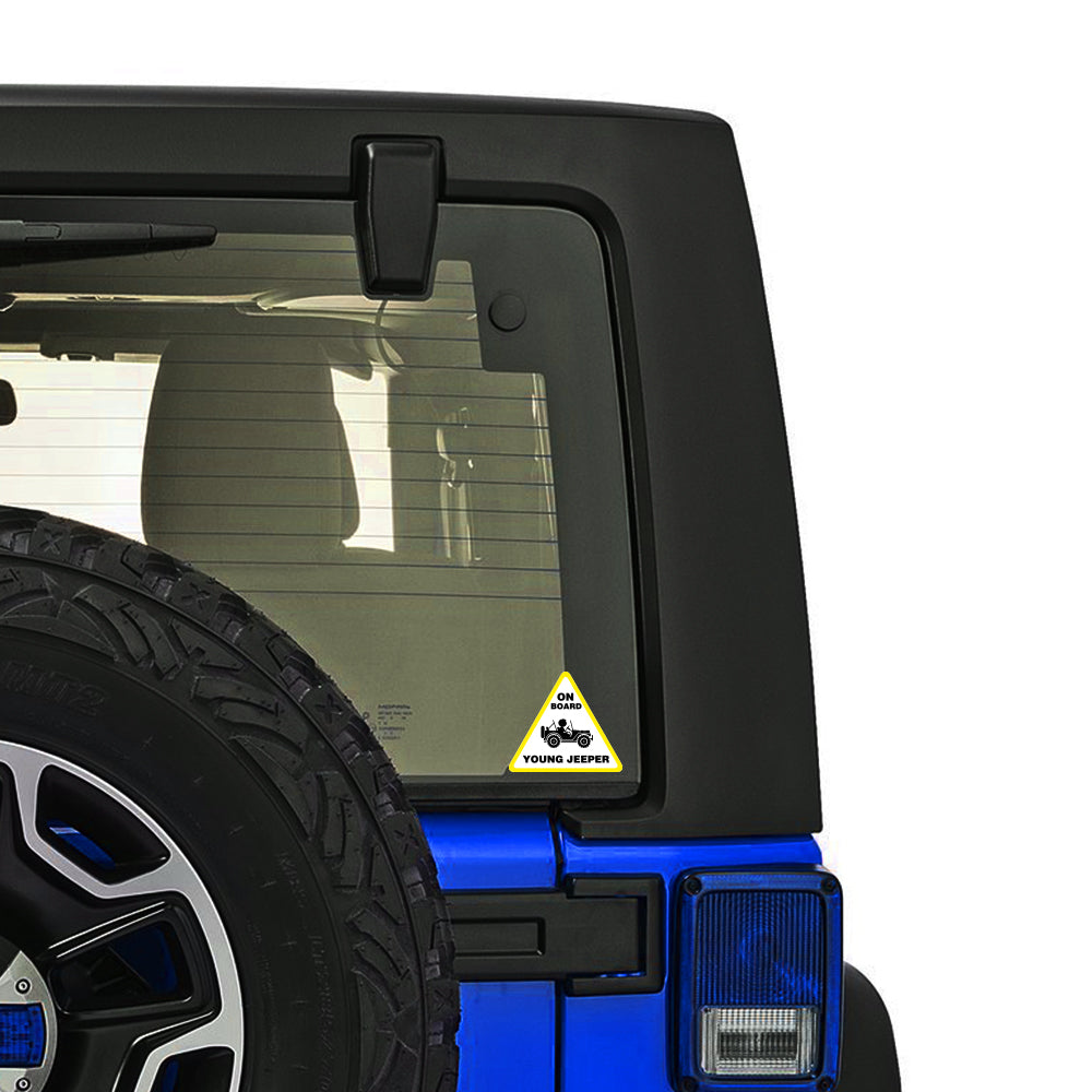 Young for Jeeper Sticker for Jeep