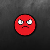 Emoticon Angry JDM Sticker