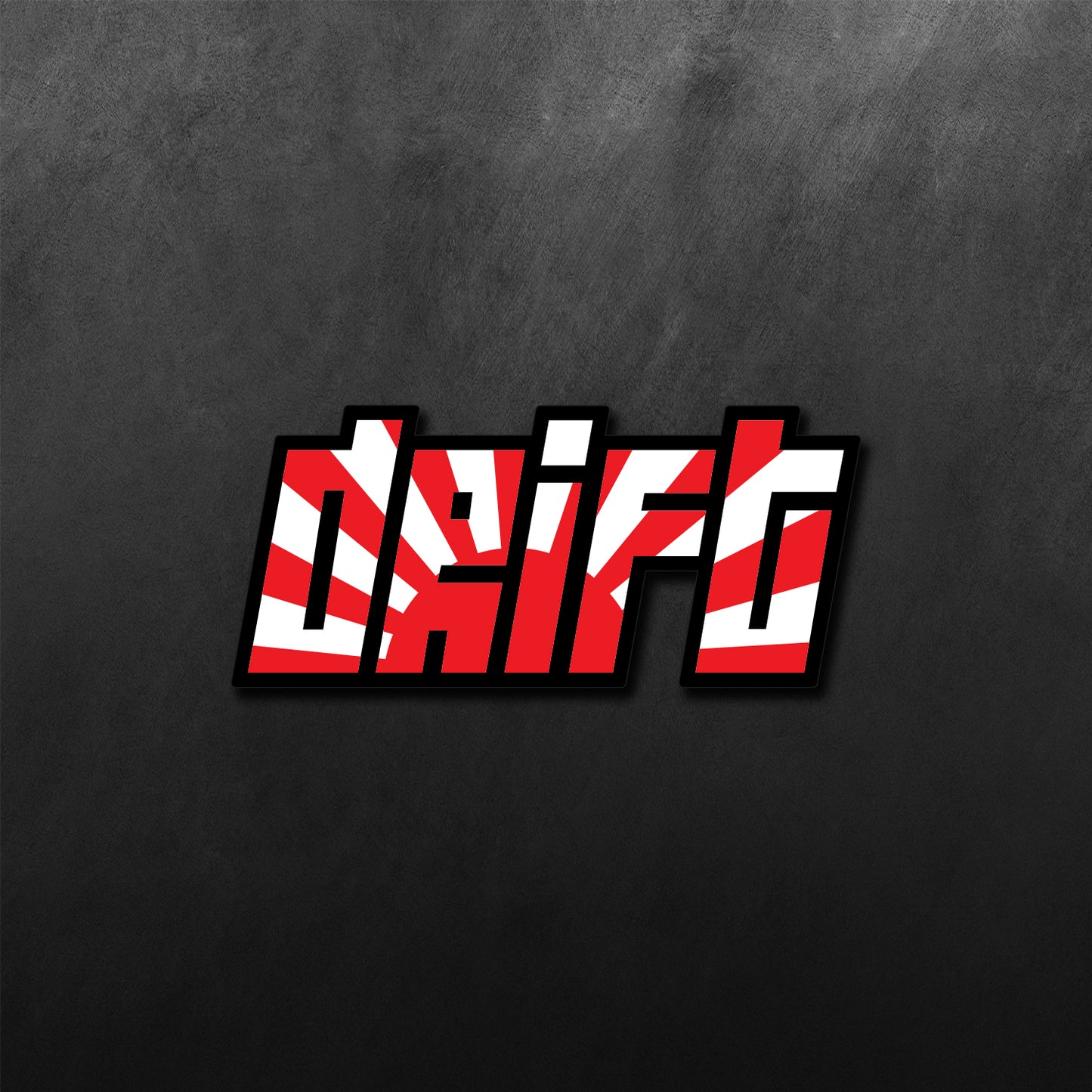 Drift Rising Sun JDM Sticker