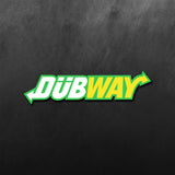 Dubway JDM Sticker