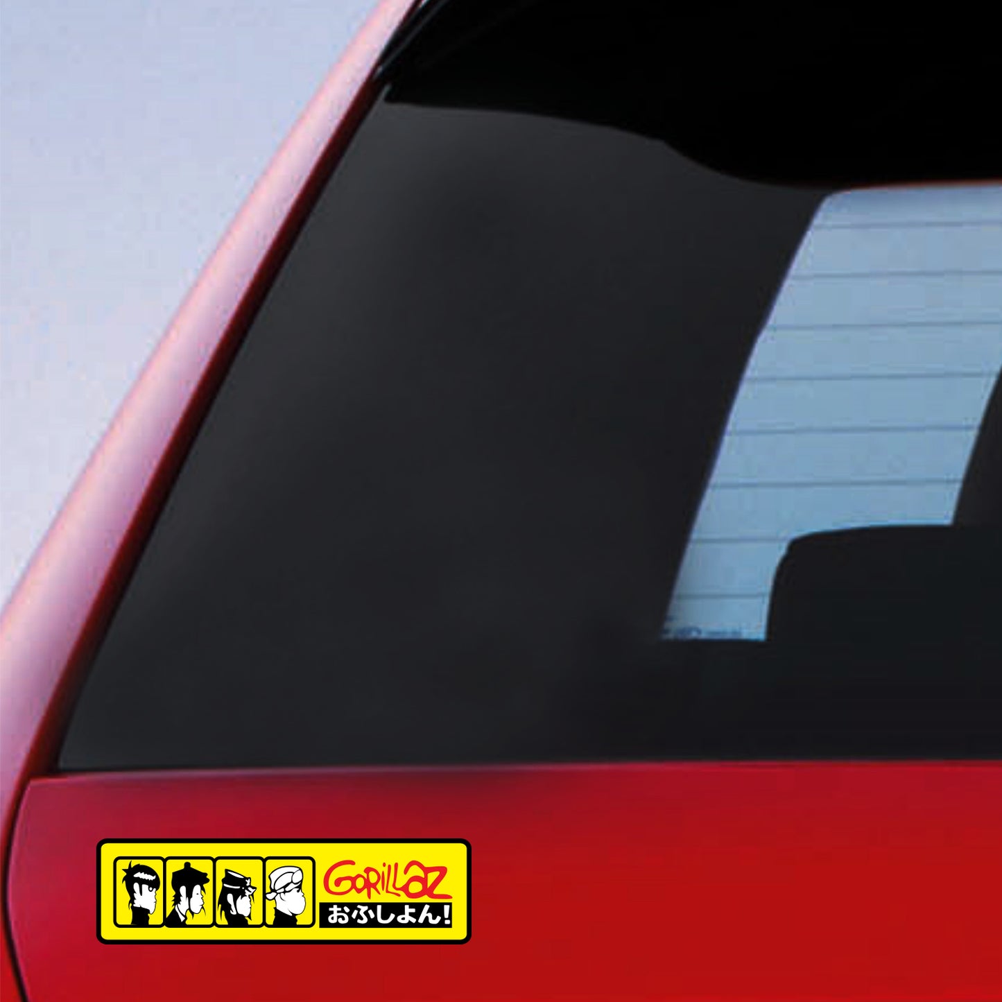 Gorillaz  JDM Sticker