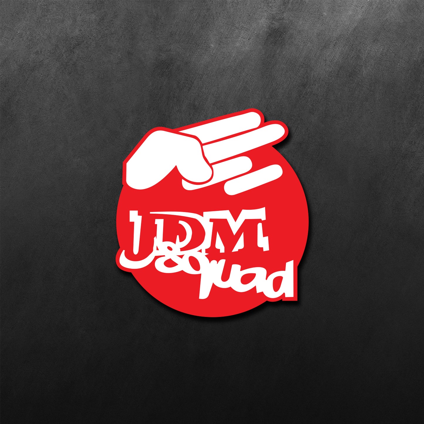JDM Hand Squad Sticker