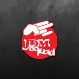 JDM Hand Squad Sticker