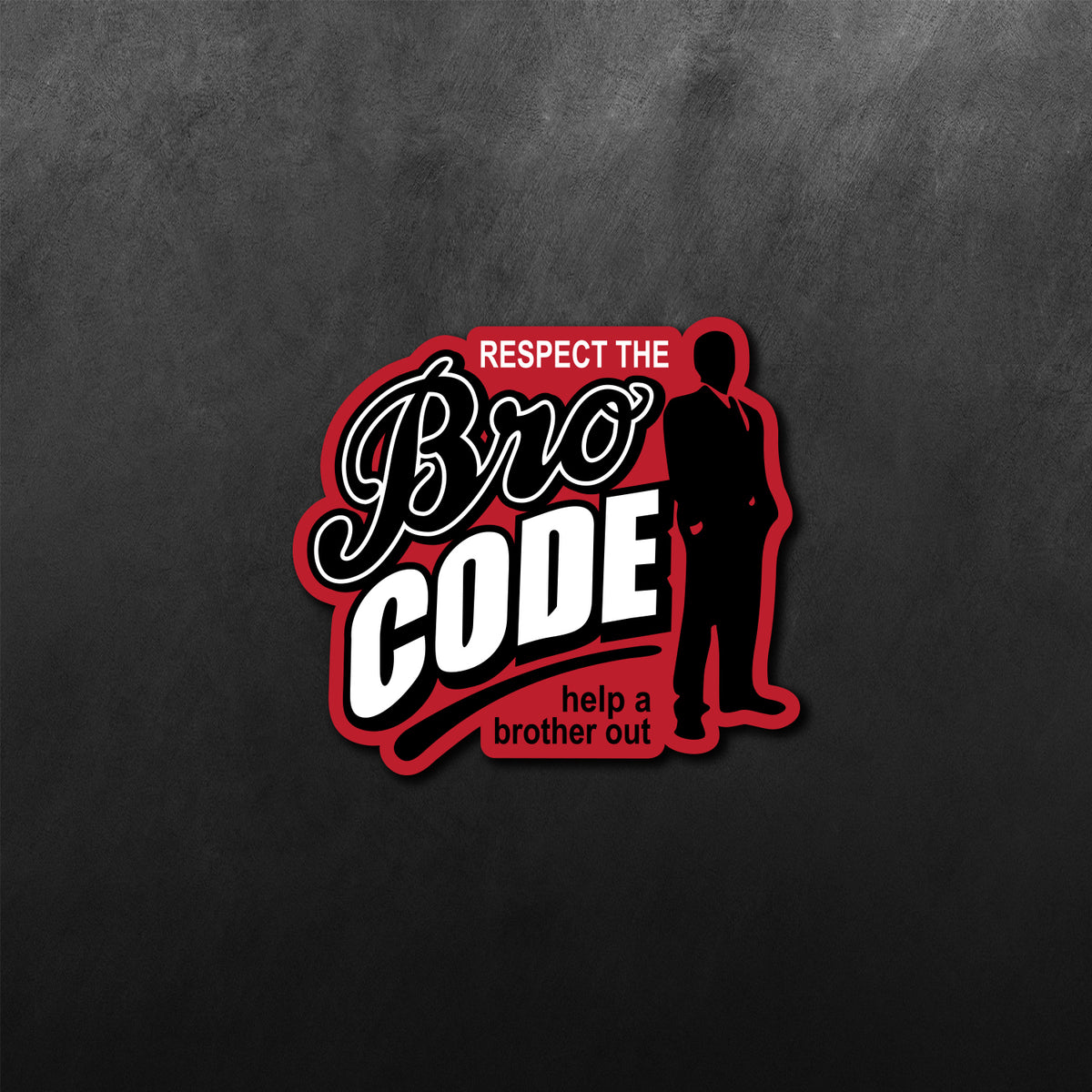 Bro Code Sticker Bro Code JDM Sticker – Retrobot