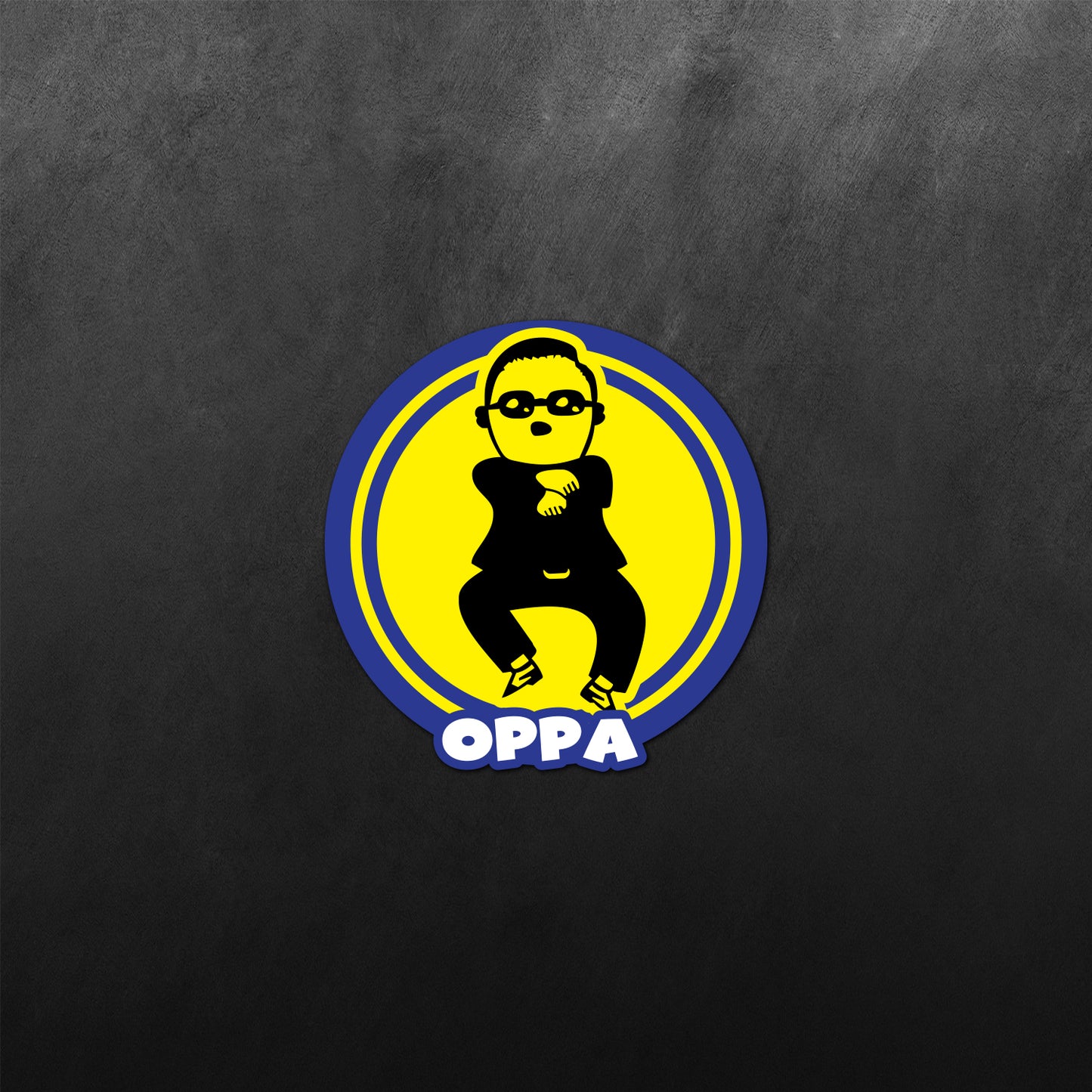 Oppa Gangnam Sticker