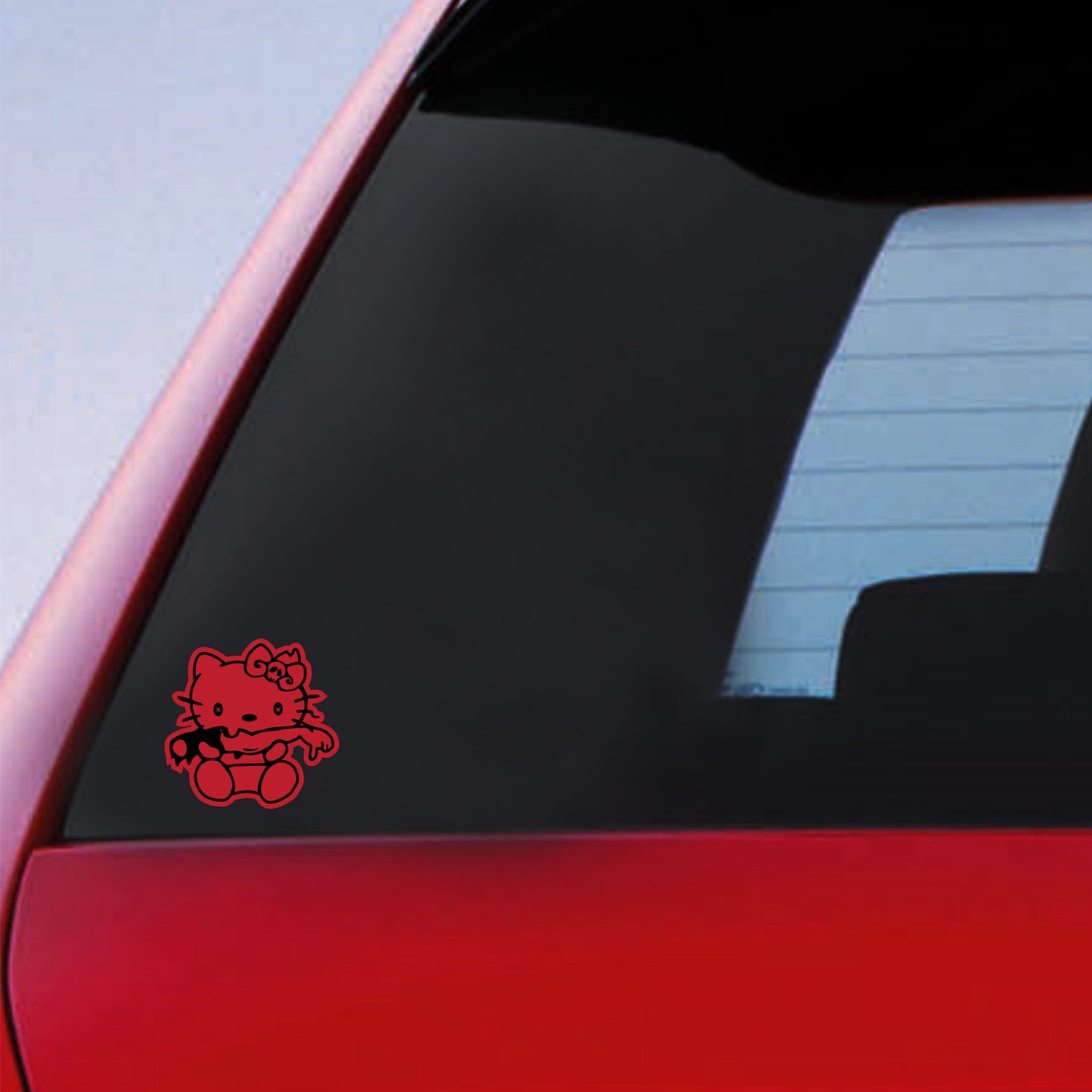 JDM Hello Kitty Zombie Sticker