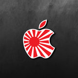 Apple Rising Sun Flag Sticker