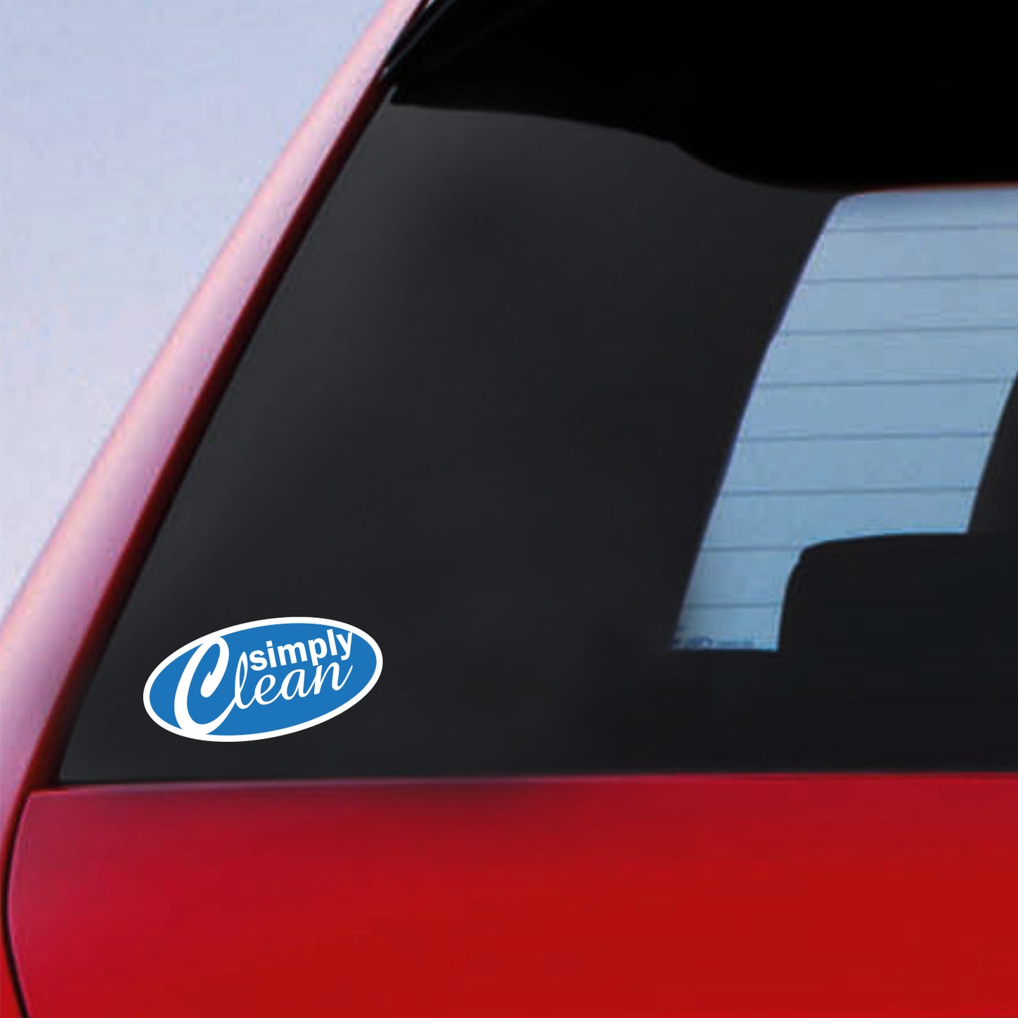 Clean Simply Sticker