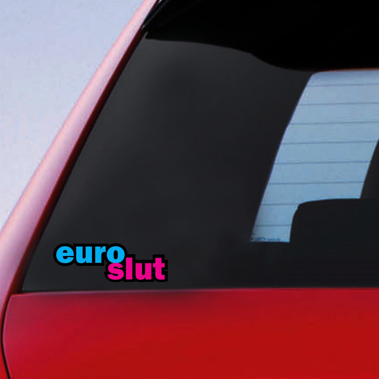 Euro Slut Sticker