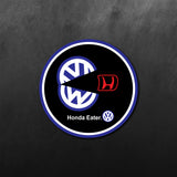 Jap Car Eater Sticker for Volkswagen
