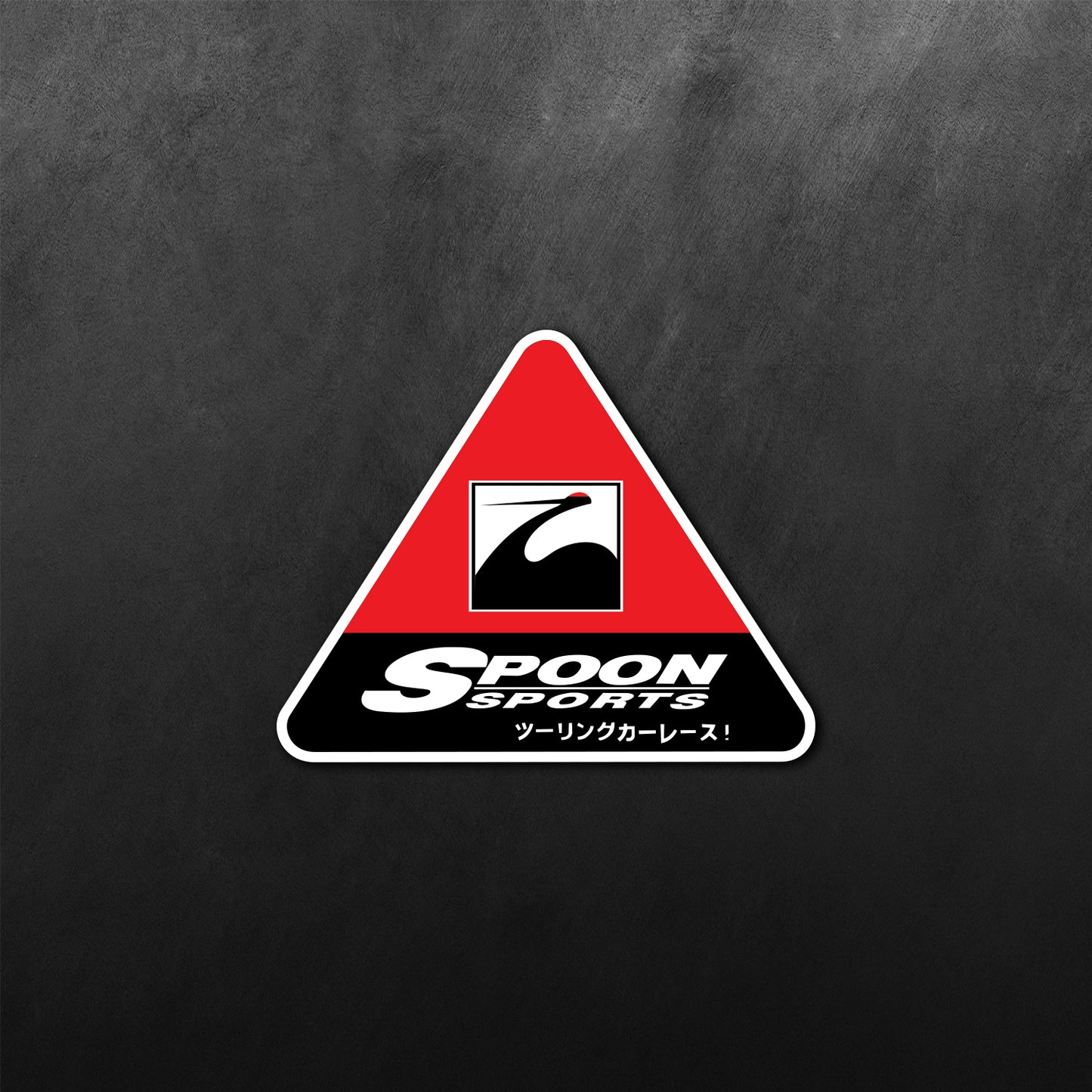 Spoon Triangle Sticker