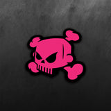 Skull Pink Sticker