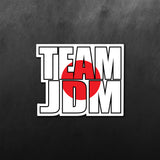 Team Japan JDM Sticker