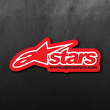 Alpinestars and Logo Sticker