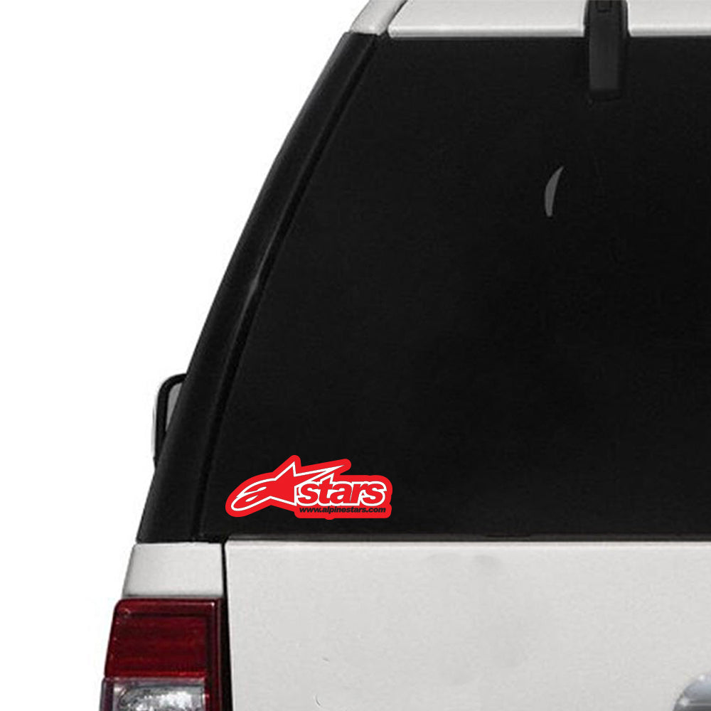 Alpinestars and Logo Sticker